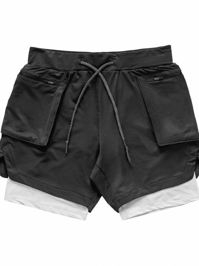 Men’s Drawstring Cargo Active Shorts | Comfort & Utility - REPX