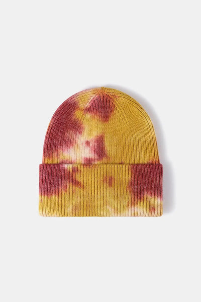 Tie - Dye Cuffed Rib - Knit Beanie Hat - REPX